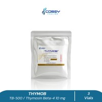 THYMOB TB-500 Thymosin Beta-4 10 mg / 3 Vials